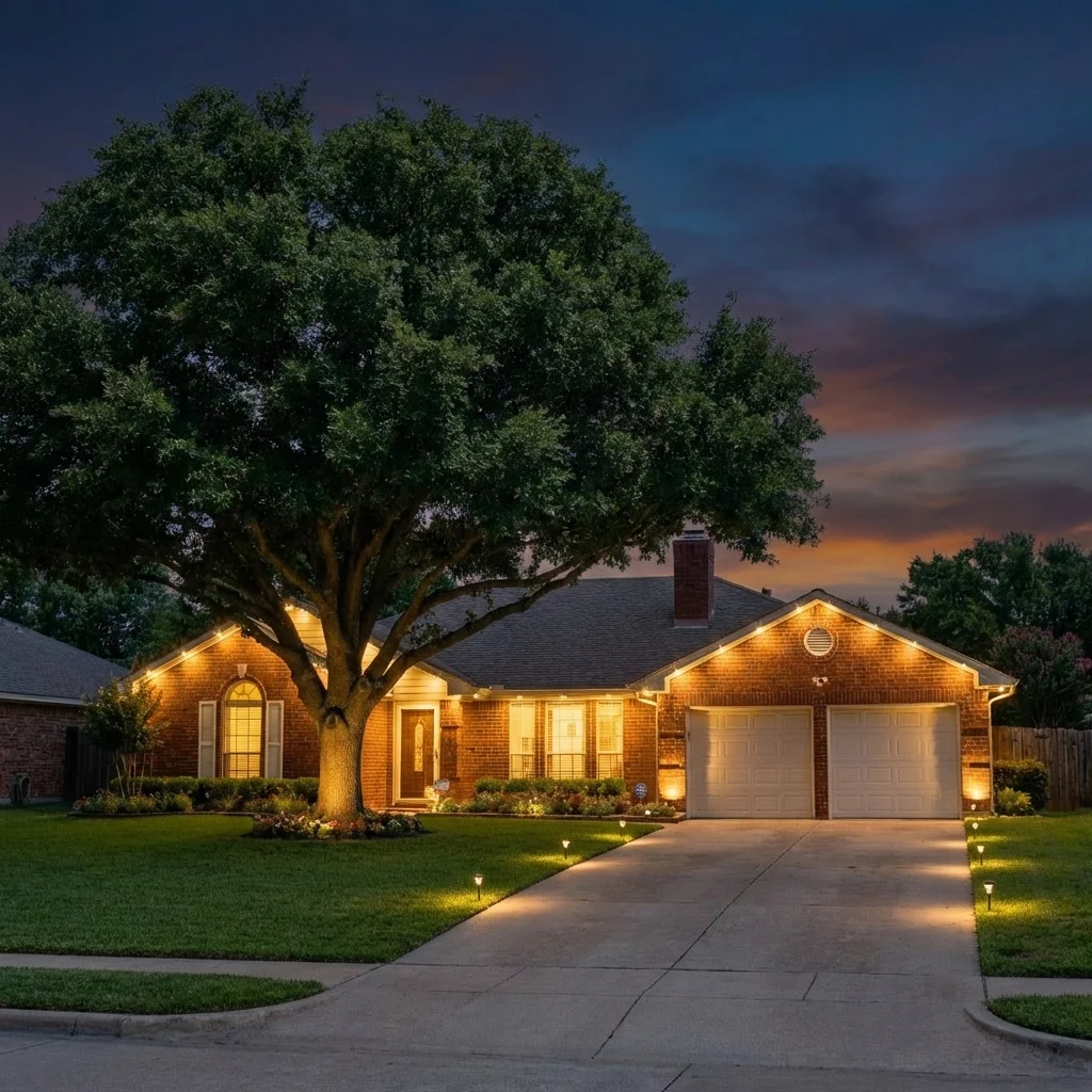 Home with professional LED lighting by AV Home Lighting